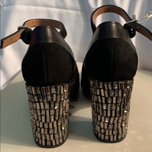 BNWB MARNI CROSTA VELOUR ANKLE STTAP SANDALS - Picture 3 of 6